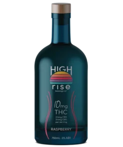 High Rise THC Infused Bottles Raspberry