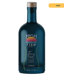 High Rise THC Infused Bottles Citrus THC Infusion