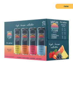High Rise d9 Seltzer High Horizon, 10mg THC Seltzer (variety 8-pack)